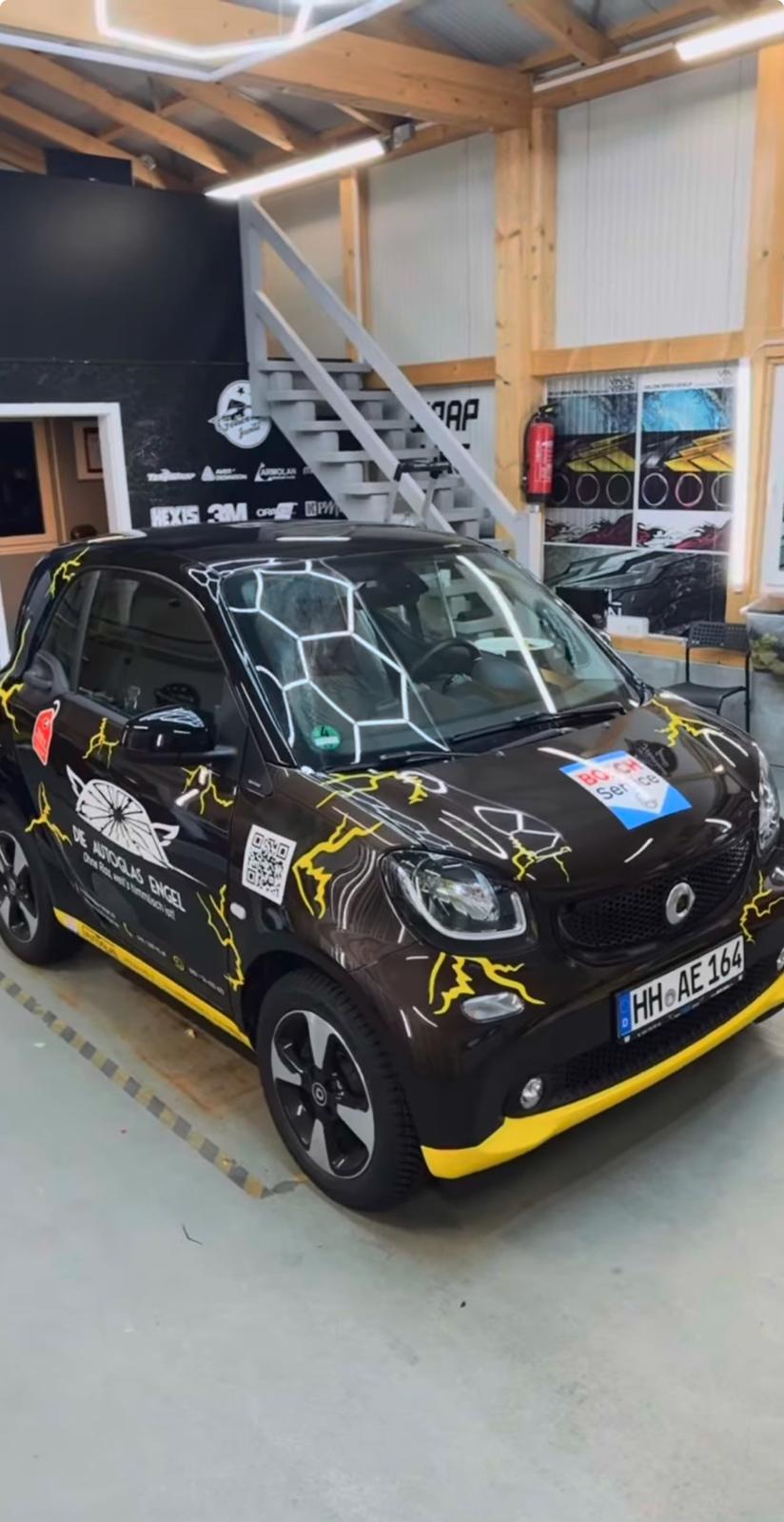 Foliencrew – Bosch: Fahrzeugbeschriftung Corporate Design